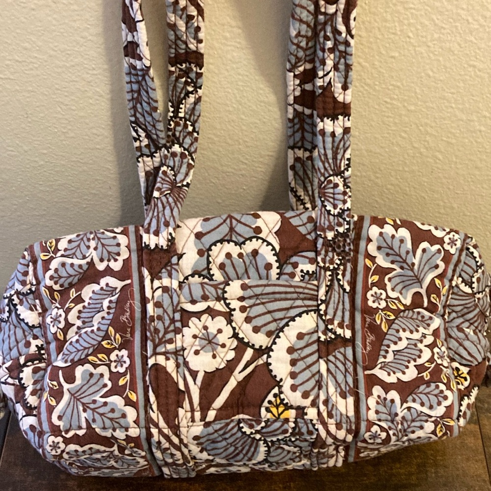 NWOT- Vera Bradley Brown Floral Women's Bag